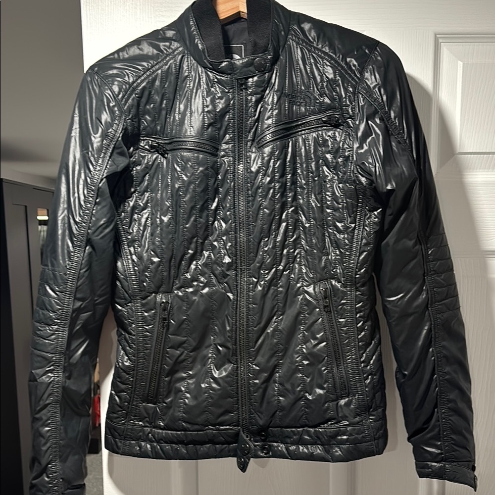 The North Face Women’s Shiny Black Puffer Jacket